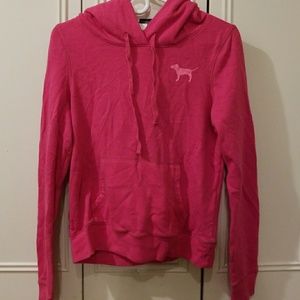 VS pink hoodie